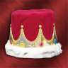 Red Velvet King Crown - C805