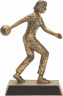 Bowling Female 	Resin - Gold - 50552-G