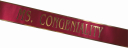 Ms. Congeniality Red Sash - IQSG72-MC-RED