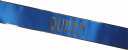 Queen Blue Sash - IQSG72-Q-BLUE