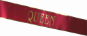 Queen Red Sash - IQSG72-Q-RED