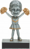 Cheerleader Bobble Head Award - 59506GS